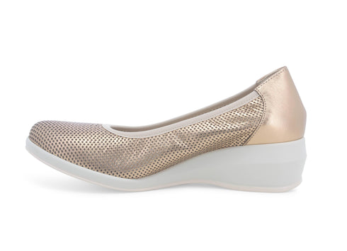 Melluso Donna Décolleté Camoscio R30611-222927 Beige